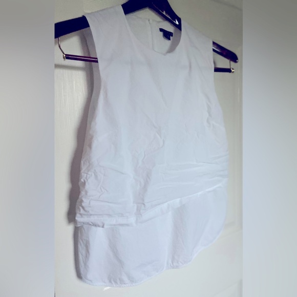 Theory Tops - Theory White Sleeveless Blouse